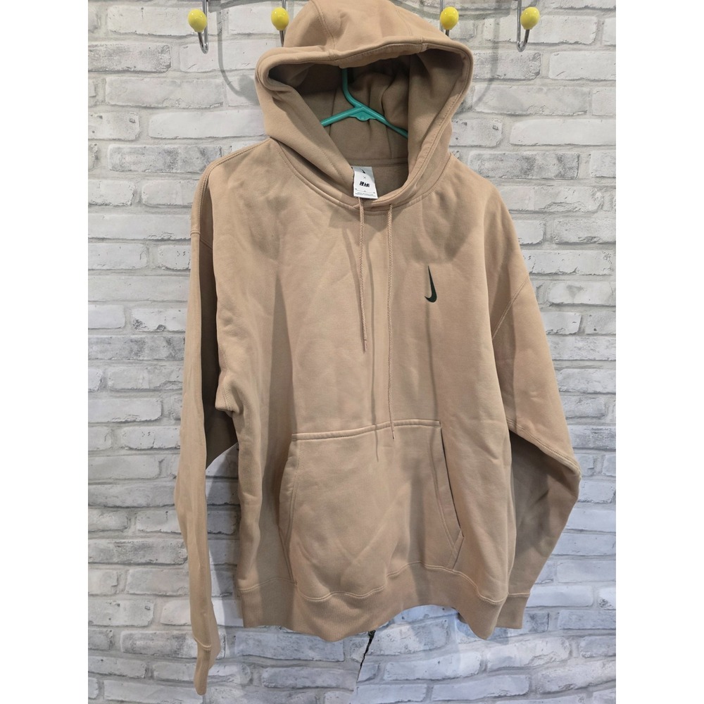 Nike x Billie Eilish Fleece Hoodie DQ7750-202 Mushroom Sequoia DS Sz M